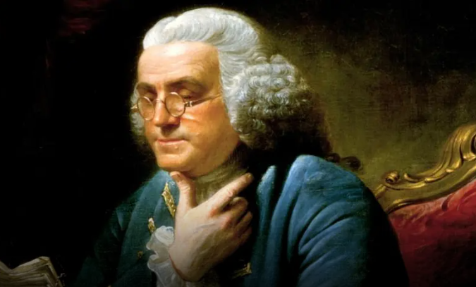 Benjamin Franklin was a low-key hornbag